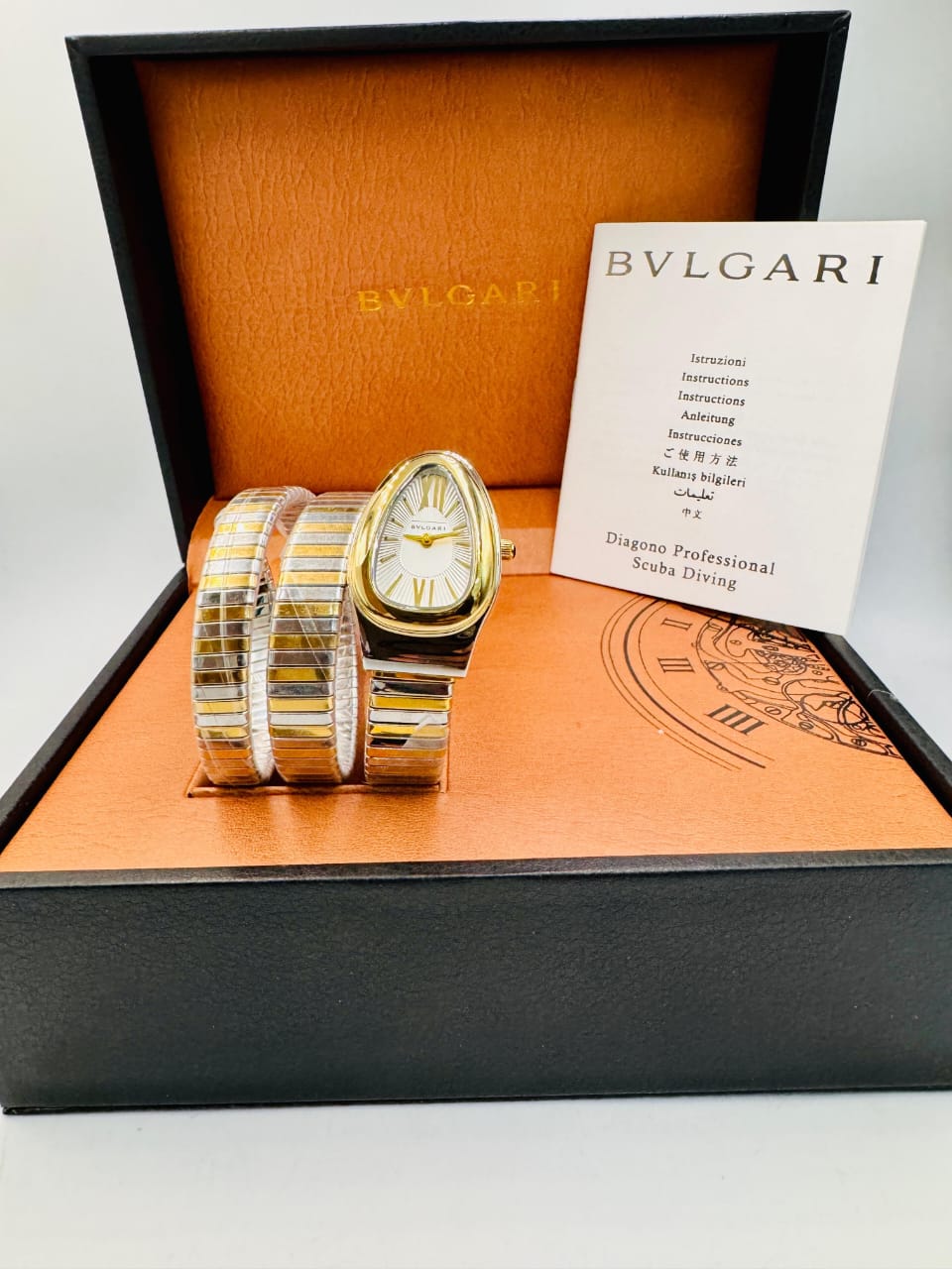 BVLGARI SERPENTI TUBOGAS LADIES WATCH