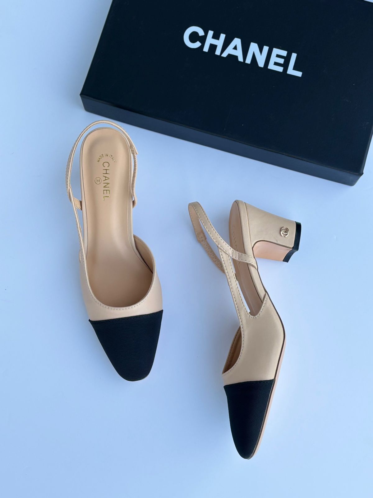 CHANEL SLINGBACK HEELS