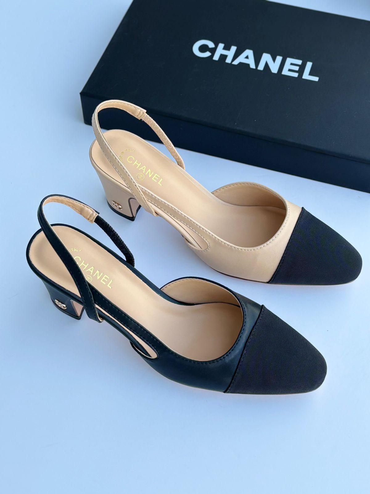 CHANEL SLINGBACK HEELS