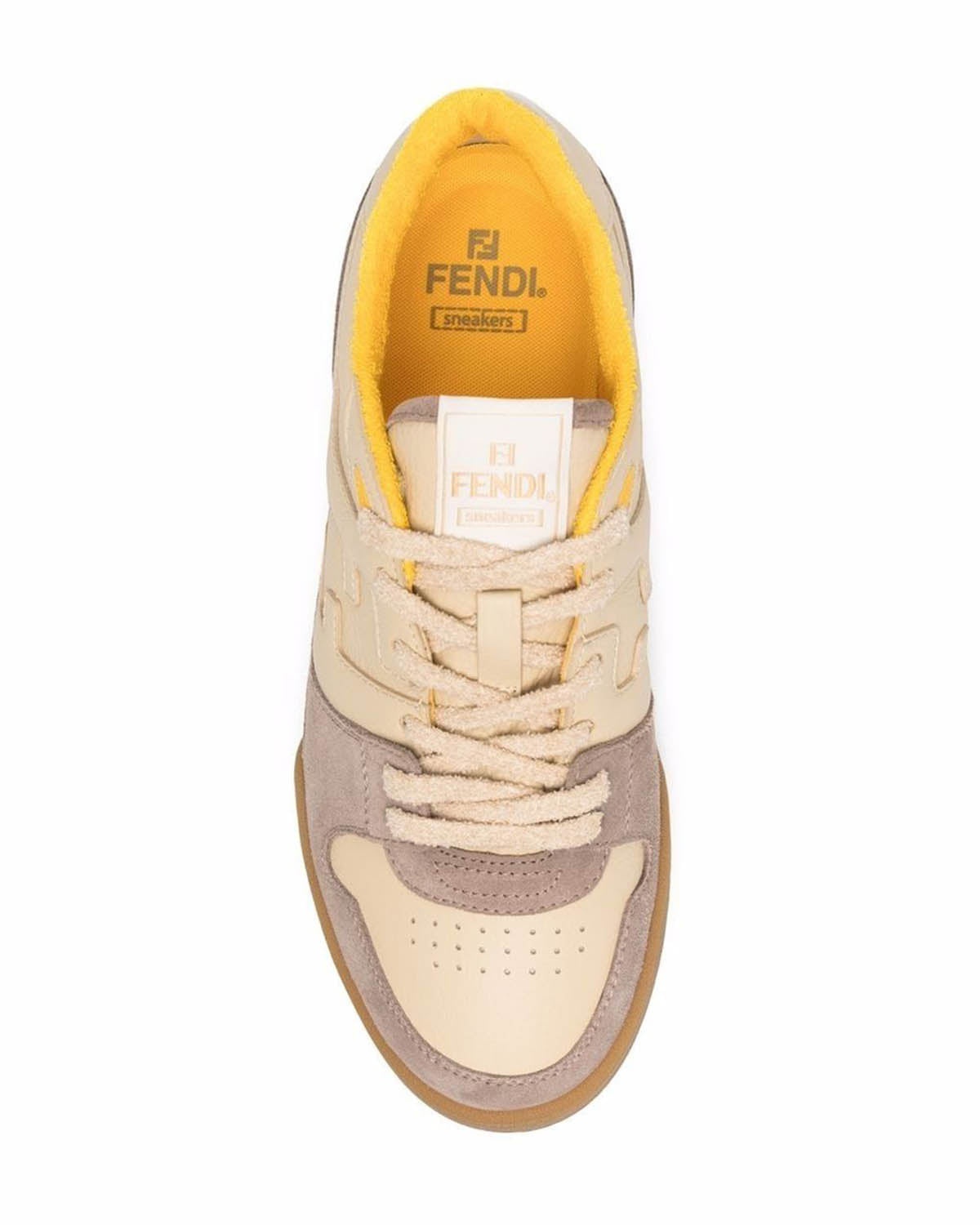 FENDI MATCH SNEAKER PURPLE BEIGE