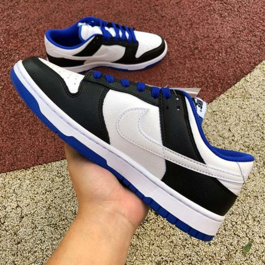 Nkie dunk low white black Royal