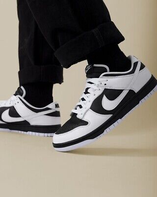 Nike Dunk Low "Reverse Panda Black"